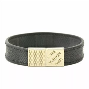 Louis Vuitton Damier Graphite Bangle Bracelet